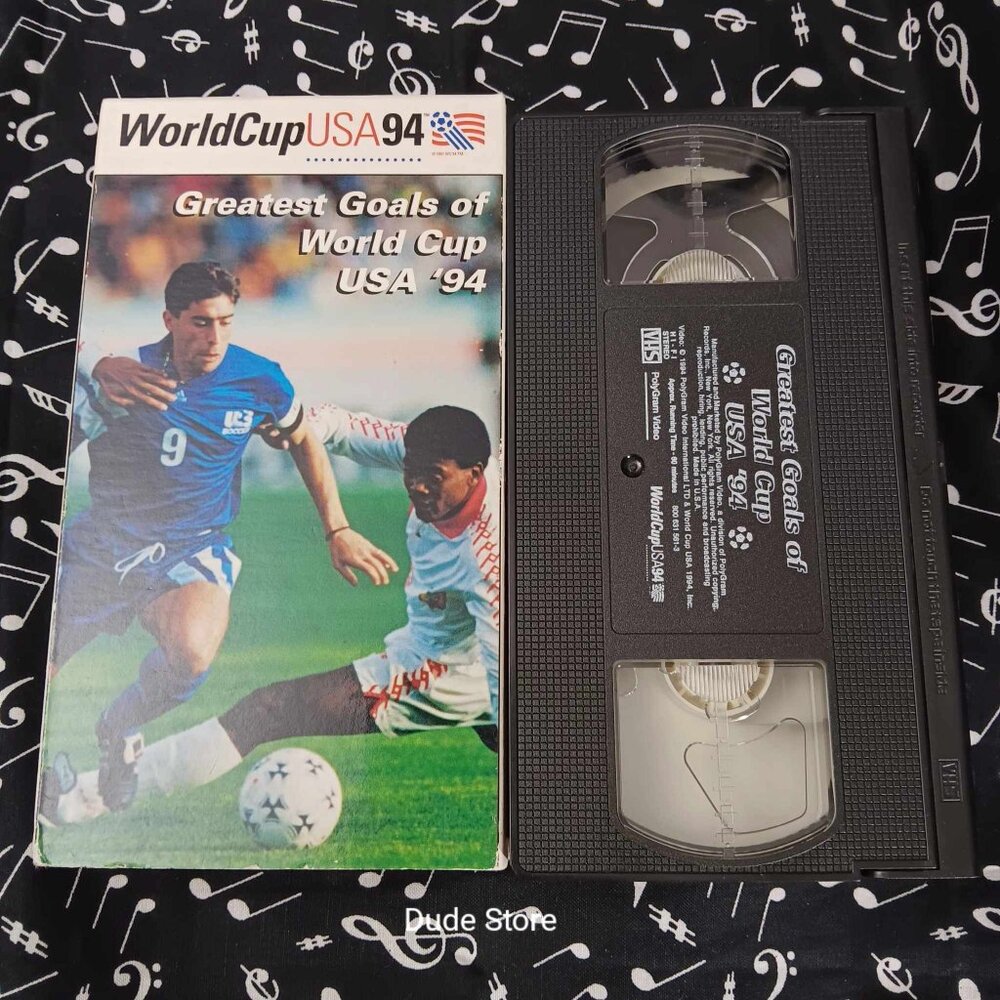 Greatest Goals of World Cup USA 1994 on VHS *slip case* WorldCup USA '94 -N/R